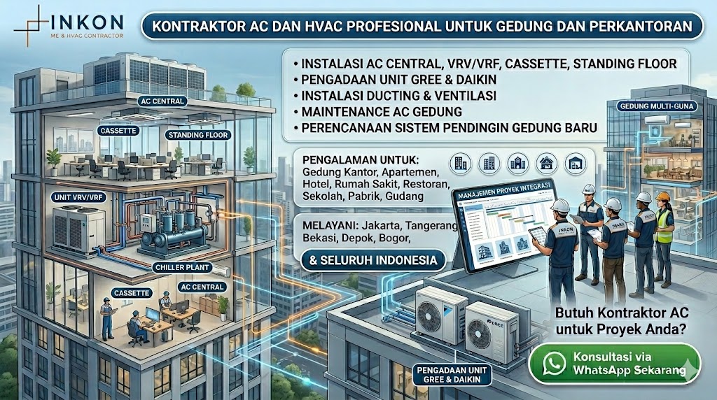 pic kontraktor ac gedung